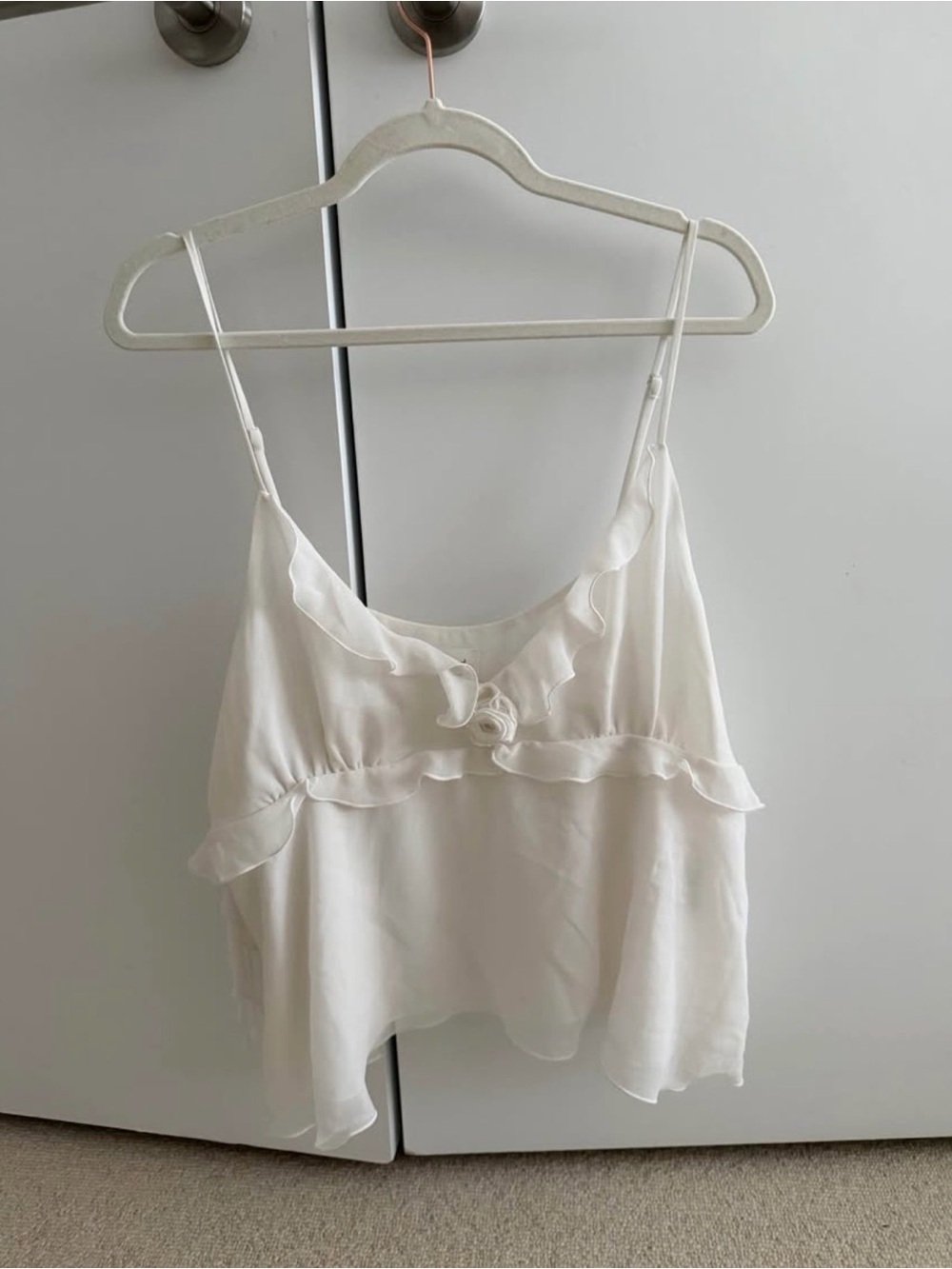 Aritzia Blossom Camisole - White